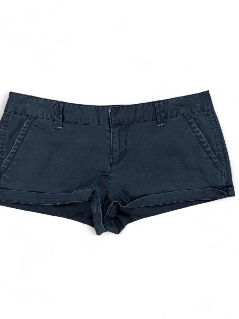 Y2K Aeropostale Black Micro Shorts Low Rise Women’s Size 7/8
